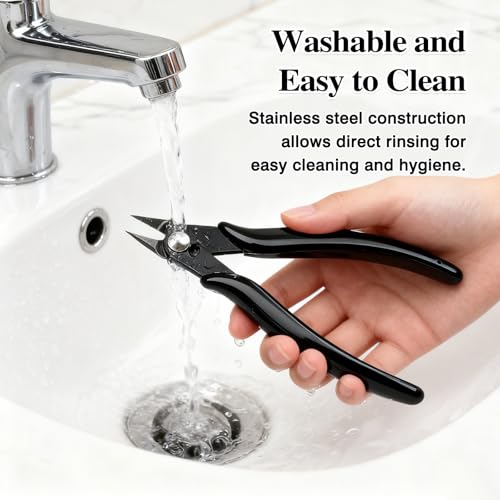 Hair Extension Keratin Bond Cutter Tool - Spring-Loaded Mini Pliers