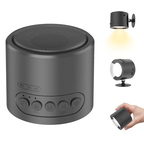 VanSmaGo 2-in-1 White Noise Sound Machine & Rechargeable LED Wall Sconce