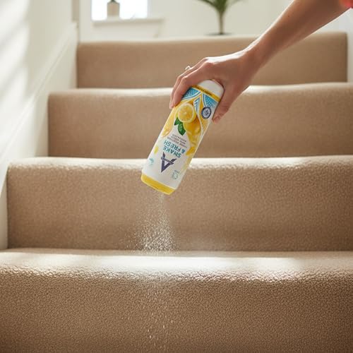 Astonish Lemon Carpet Powder Deodorizer - 12.3 oz Odor Eliminator