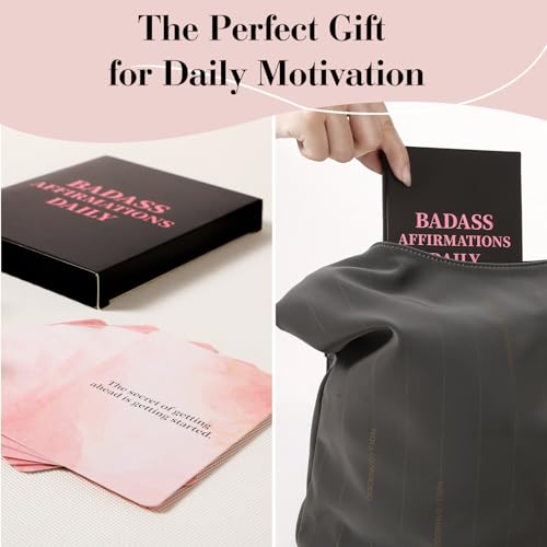 Motivational Affirmation Cards for Women - 60 Inspirational Quotes
