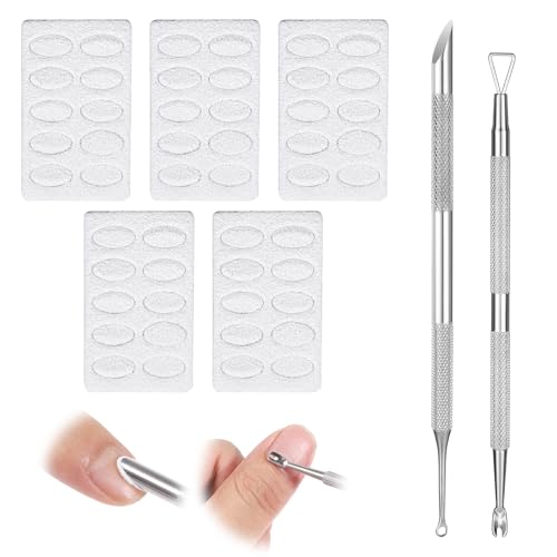 Russian Manicure Cuticle Pusher and Loop Tool Set with Sanding Pads