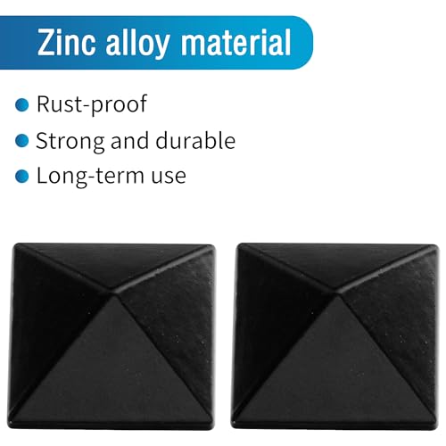 18 Pcs Snowboard Stomp Pads- Pyramid Studs Snowboard Grip Stomp Pad- Anti-Slip Ski Snowboard Stomp Pad Mat, Provides Extra Grip for Snowboarding