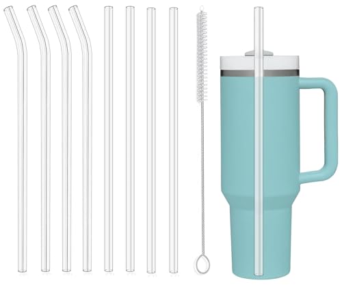 8-Pack Reusable Straws for 30oz-40oz Tumblers - Tritan Plastic