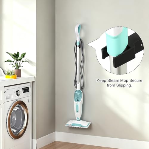 LANMU Wall Mount Holder for Shark Steam Mops - Space-Saving Storage