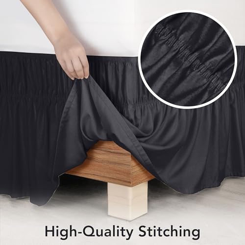 Utopia Bedding Full Bed Skirt - 16 Inch Drop, Easy Fit Design