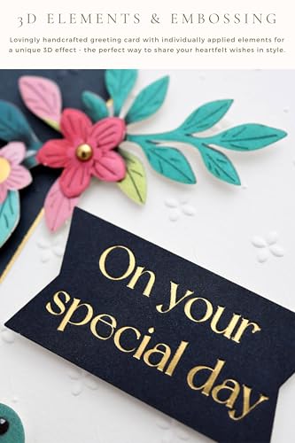JoliCoon 3D Birthday Card - On Your Special Day Hummingbird Design