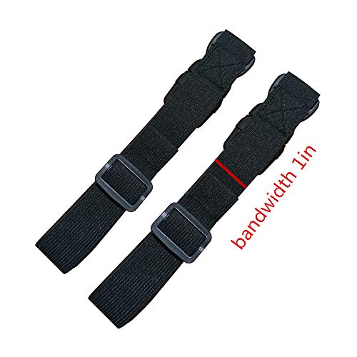 Adjustable Towel Straps - 2 Pack Elastic Bands for Beach & Pool