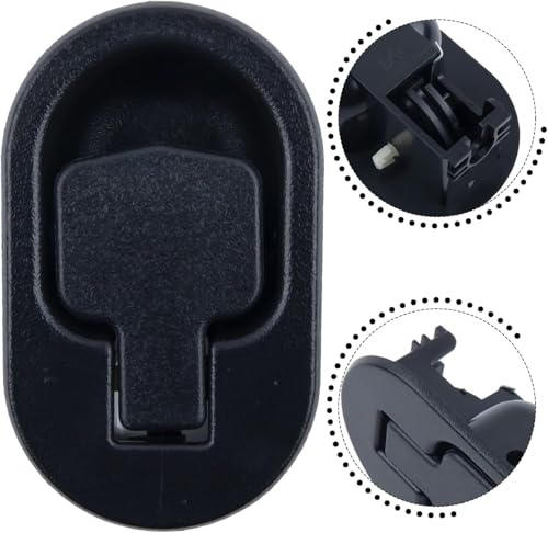 Universal Black Recliner Release Handle - Sofa Chair Pull Lever Replacement, Durable ABS Plastic