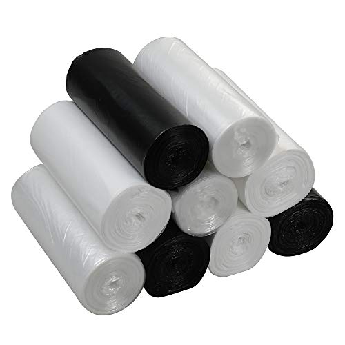 Nicesh 4 Gallon Small Trash Bags - 225 Count, 3 Colors