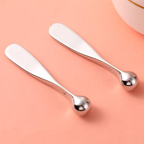 Metal Eye Cream Applicator Wand and Massage Stick 4-Pack