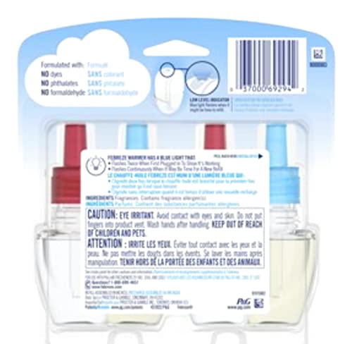 Febreze Plug In Watermelon Scented Oil Refills, 0.87 Fl Oz (Pack of 2)