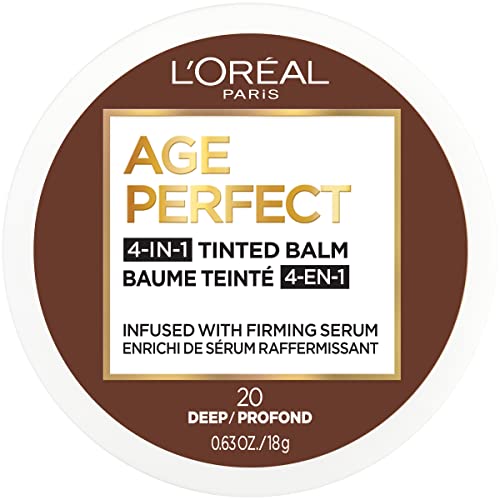 L'Oreal Paris Age Perfect 4-in-1 Tinted Face Balm Foundation Deep 20