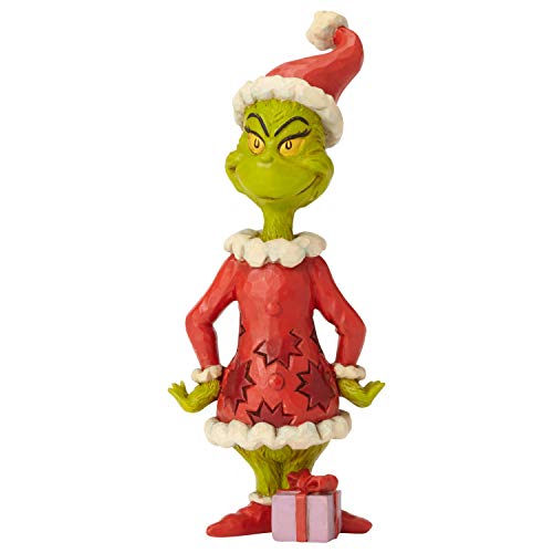 Dr. Seuss Grinch Handcrafted Figurine - Jim Shore Christmas Collectible