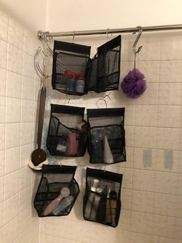 Hanging Mesh Shower Caddy Organizer for Toiletries & Travel