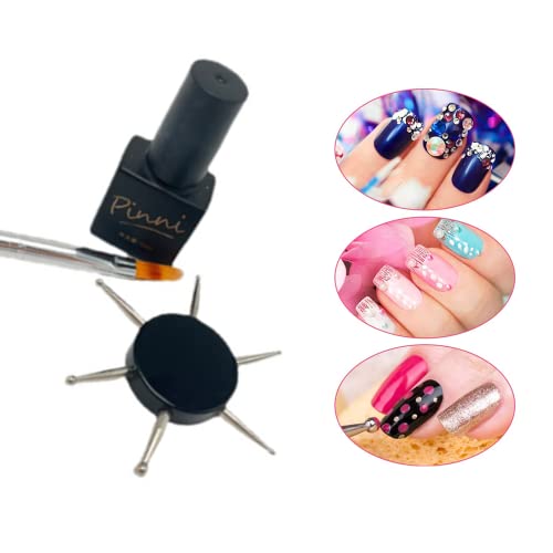 JLEivvi Nail Dotting Tool Set - Stainless Steel Circular Nail Art Pen