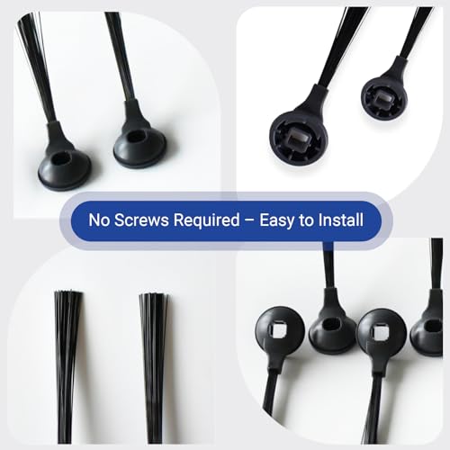 10-Pack Side Brush Replacement Kit for Shark AI Robot Vacuums