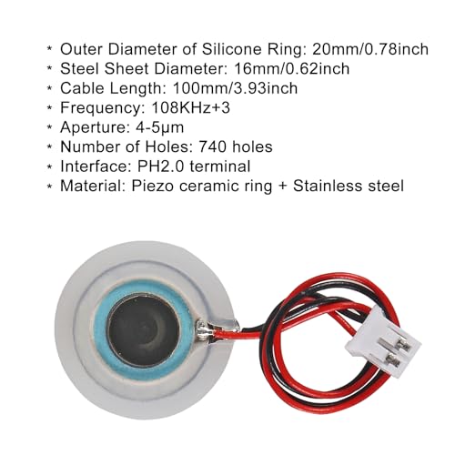 USB Mist Maker Module 5V Atomization Plate for Humidifier DIY Projects