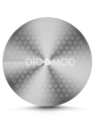 Dioomod 53mm Espresso Puck Screen - Reusable 0.9mm Mesh Filter