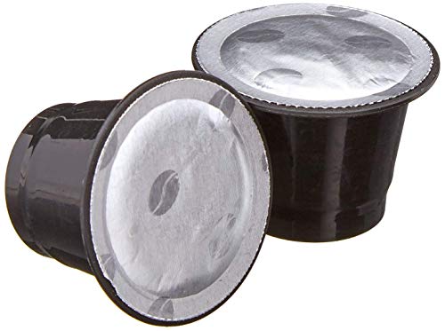 Solimo Ristretto Dark Roast Coffee Capsules for Nespresso Original, 50 Pack