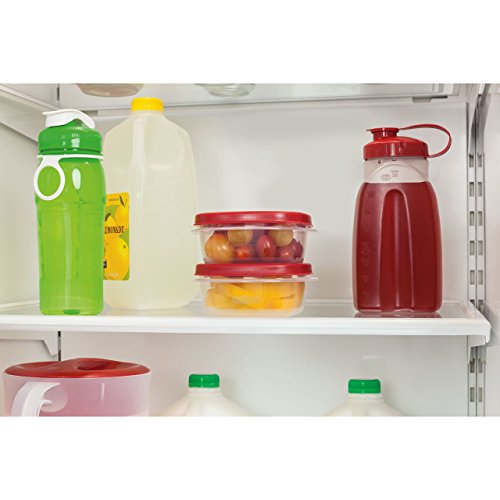 Rubbermaid Easy Find Lids Food Storage Containers, 1.25 Cup Set