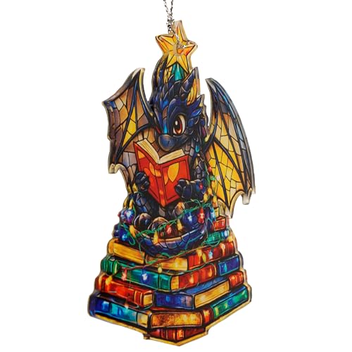 Book Lover Christmas Ornament 2026 – Holiday Keepsake Gift for Readers