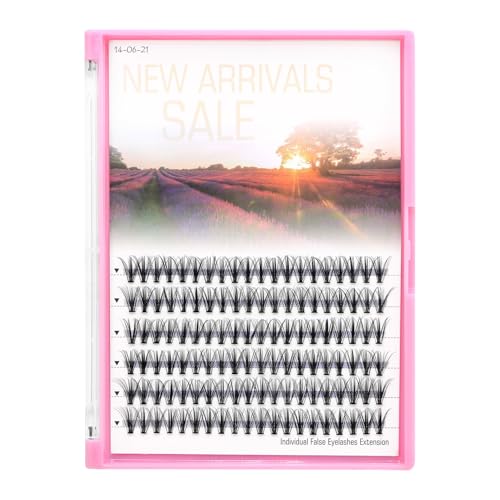 Vayator 20D D Curl Individual Cluster Eyelashes 120pcs Soft Natural