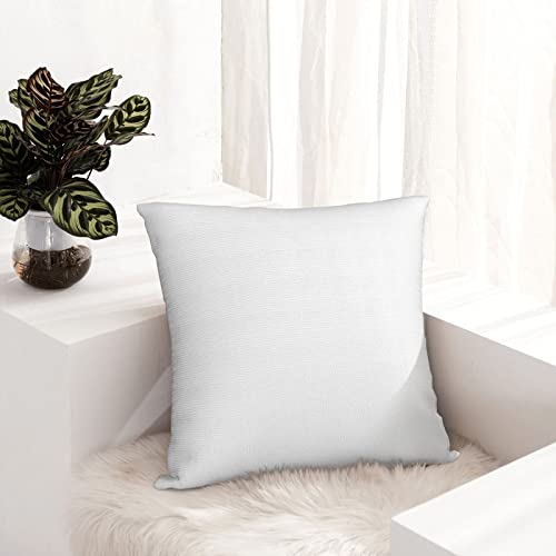 Personalized Photo Pillow Cover 12x12" - Custom Text & Image
