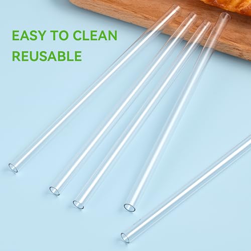 Reusable 12.2" Tritan Straw for Simple Modern 40oz & 50oz Tumblers, BPA-Free, Crystal Clear, Dishwasher Safe