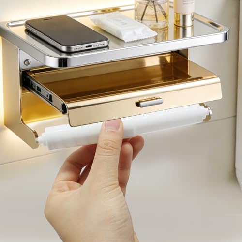 OSVJE Universal Toilet Paper Holder Roller 2 Pack - White Spring Loaded Replacement Rod