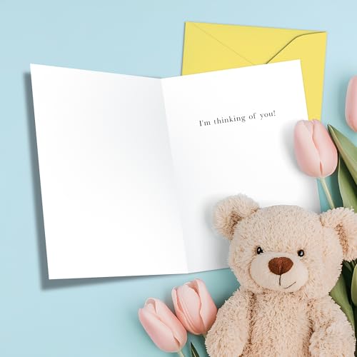 Sweetzer & Orange Get Well Card - Elegant 5x7 Card with Envelope