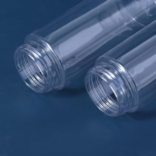 Clear Plastic Foam Pump Bottle Set Refillable Travel Dispenser