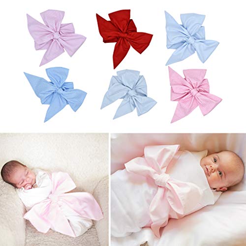 Newborn Photo Prop Sash - Maternity Bow Sash for Baby Photography