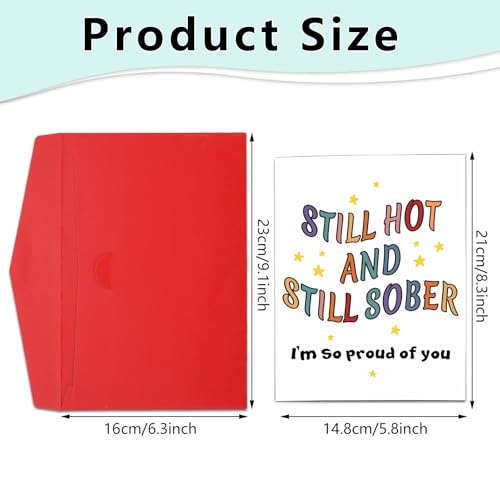 Sobriety Gift Card for Men & Women - Celebrate Recovery Milestones