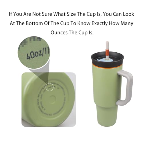 Replacement Straws for Owala 40oz Tumbler - 6 Pack in 6 Colours