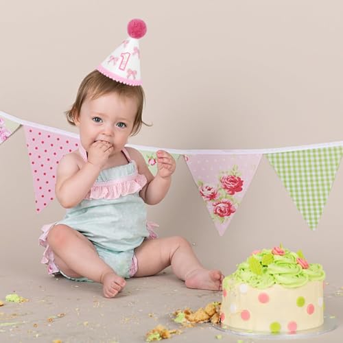 Boho 1st Birthday Hat for Girls & Boys - Yoolhamy Crown