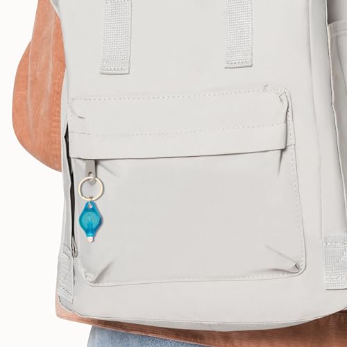 9PCS Mini Small LED Keychain Ring Flashlight, White Rows Ultra High Bright Tiny Micro UV Lighting Squeeze Penlight Button Bulk for Emergency, Name Tag Pocket Nurses Badge Reel Zipper, Multicolor Shell