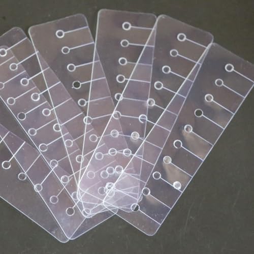 JazSwirl 25 Pack Hair Extension Heat Shield Guards for Fusion K-Tip Bonds