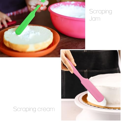Silicone Wax Spatula Applicator 2-Piece Reusable Non-Stick Hair Removal Tool