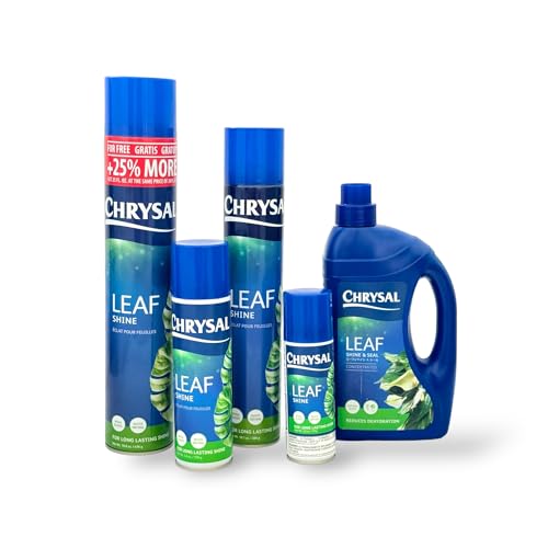 Chrysal LeafShine Indoor Plant Spray 3oz - Natural Shine & Protection