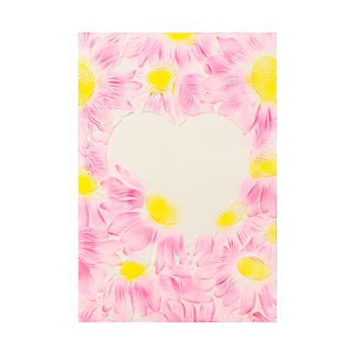 BAOFALI 3D Heart Leaves Embossing Folder for Card Making and Crafts