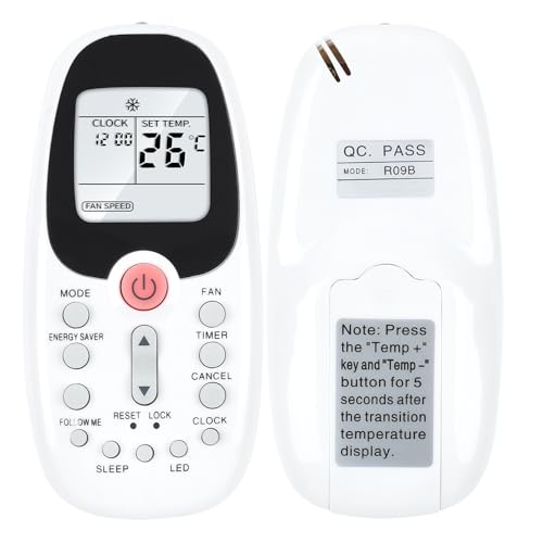 PZL AC Replacement Remote Control for Arctic King Midea Models