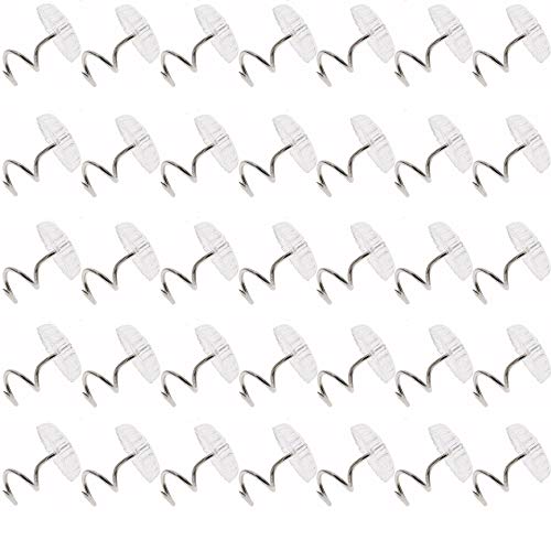 30 Pcs Clear Twist Pins for Upholstery & Slipcovers