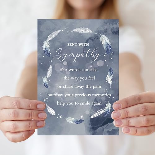 Sympathy Card for Loss of Loved One - Thoughtful Gift Card