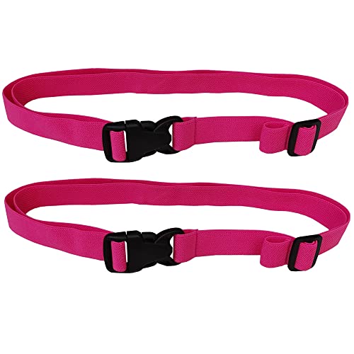 Adjustable Towel Straps - 2 Pack Elastic Bands for Beach & Pool