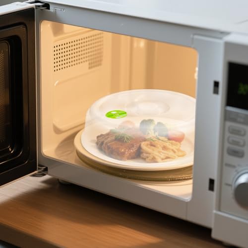 6-Pack Microwave Splatter Covers with Steam Vents – 10" to 4.5"