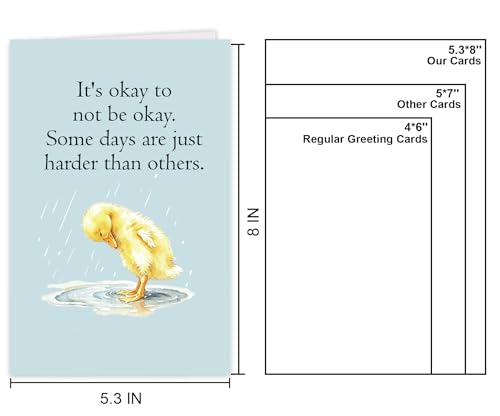 Heartwarming Encouragement Card - It's Okay to Not Be Okay