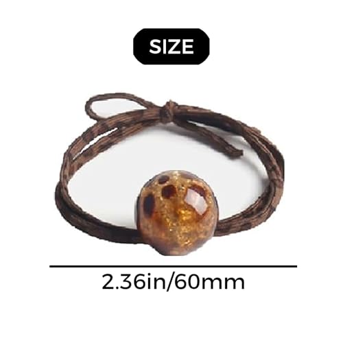 8 PCS Pearl Ponytail Holders Elastic Hair Ties for Women