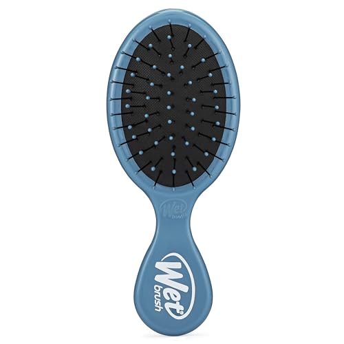 Wet Brush Mini Detangler Hair Brush - Elemental Blue Travel Hairbrush