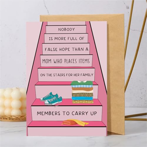 Funny Mother's Day Card - Sarcastic Message for Mom