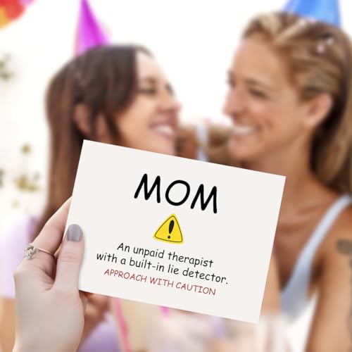 Funny Mom Birthday Card | Humorous Gift for Mother's Day